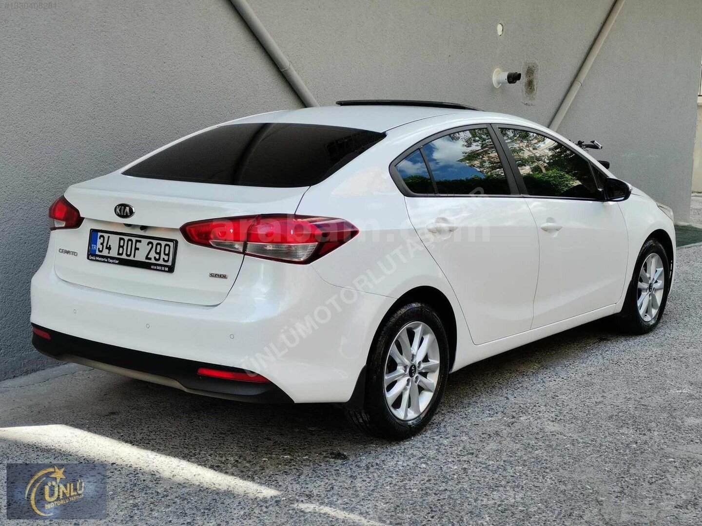 Galeriden Kia Cerato 1.6 CRDi Prestige 2018 Model İstanbul 248.000 km Beyaz 2