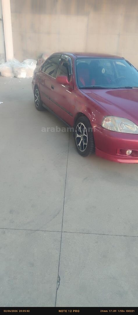 Sahibinden Honda Civic 1.6 i ES 2000 Model Düzce 273.000 km Bordo 4