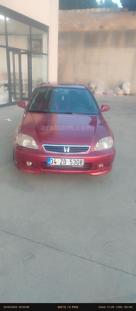 Sahibinden Honda Civic 1.6 i ES 2000 Model Düzce 273.000 km Bordo 7
