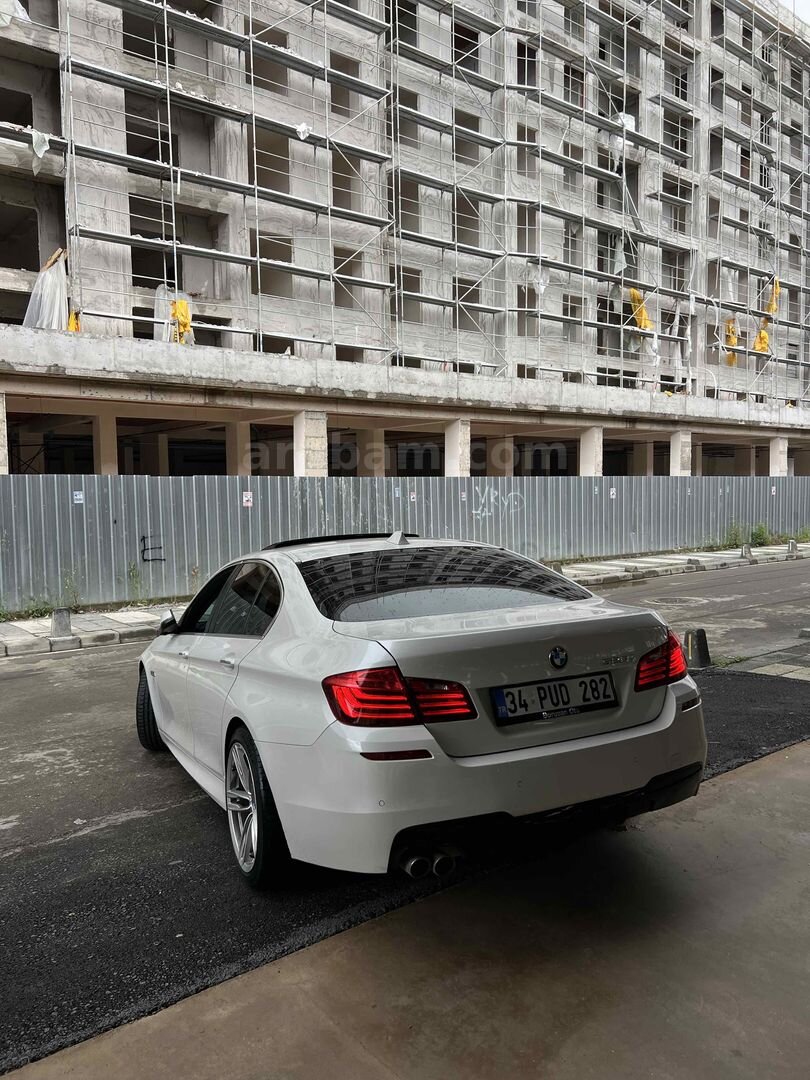 Sahibinden BMW 5 Serisi 520i M Sport 2015 Model İstanbul 199.500 km Beyaz 2