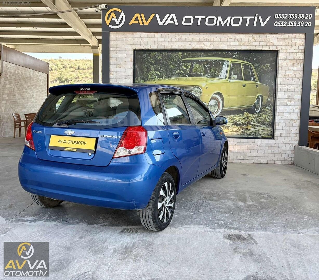 Galeriden Chevrolet Kalos 1.4 SX 2005 Model Denizli 107.000 km Mavi 6