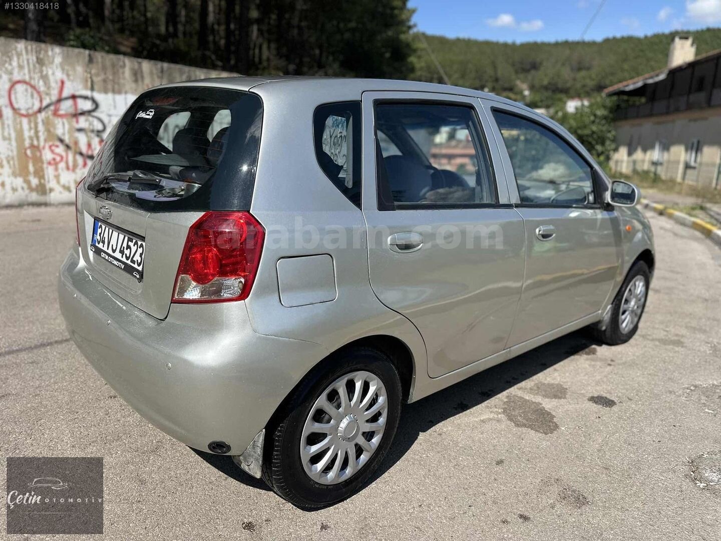 Galeriden Chevrolet Kalos 1.2 SE 2004 Model İstanbul 268.000 km Beyaz 6