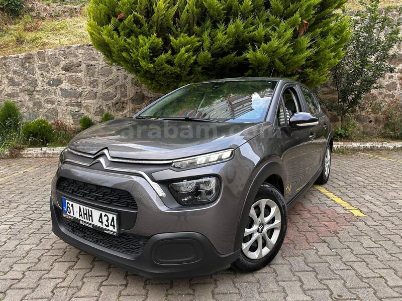Sahibinden Citroen C3 1.2 PureTech Feel 2023 Model Trabzon 23.000 km Füme 1
