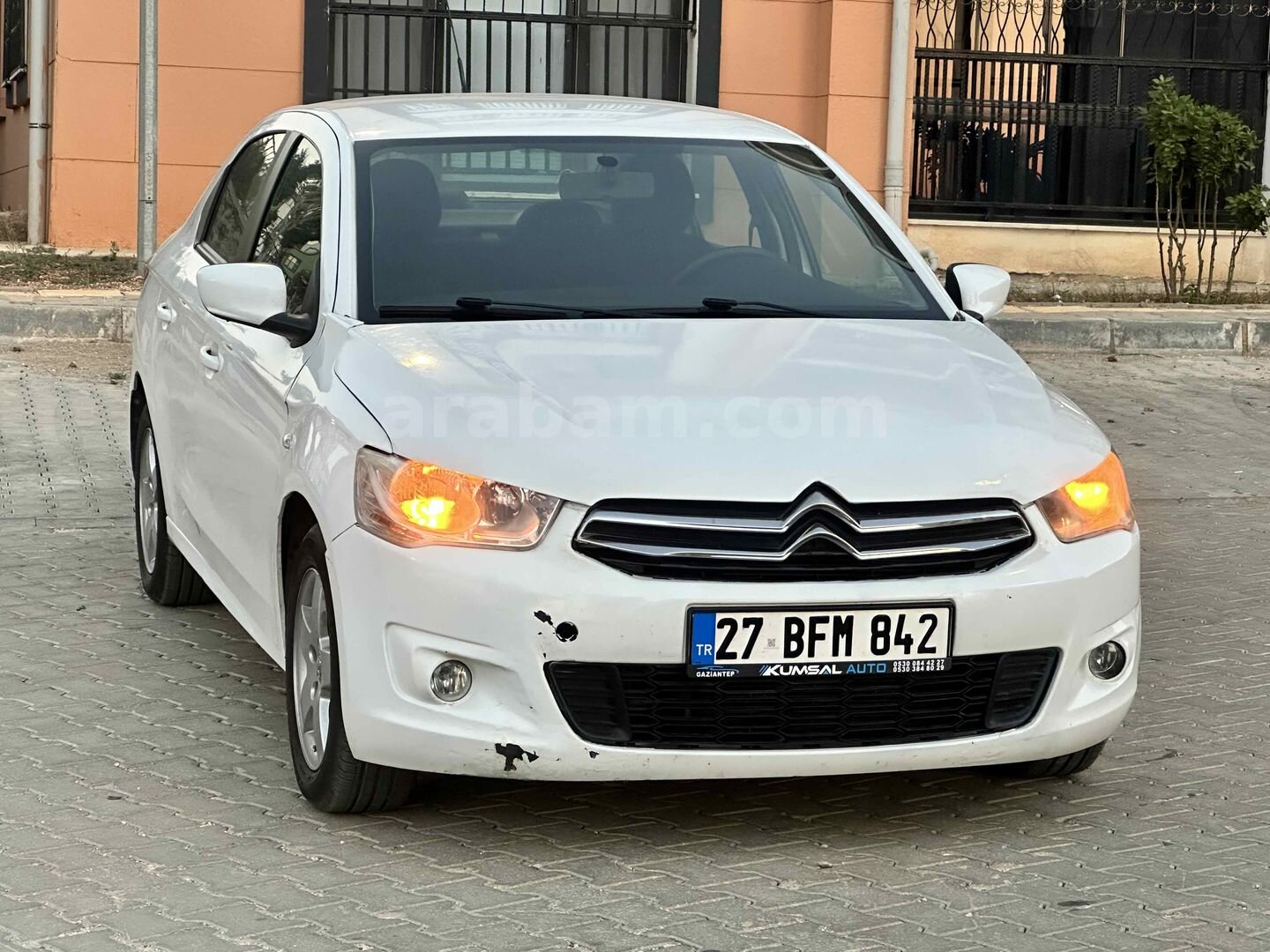 Galeriden Citroen C-Elysée 1.6 HDi Confort 2016 Model Gaziantep 154.267 km Beyaz 2