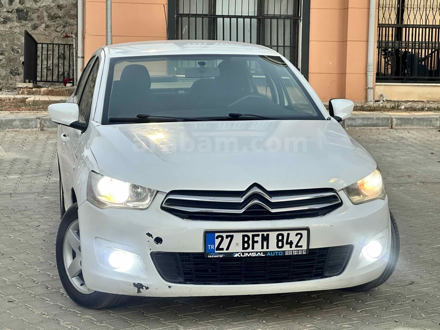 Galeriden Citroen C-Elysée 1.6 HDi Confort 2016 Model Gaziantep 154.267 km Beyaz 7