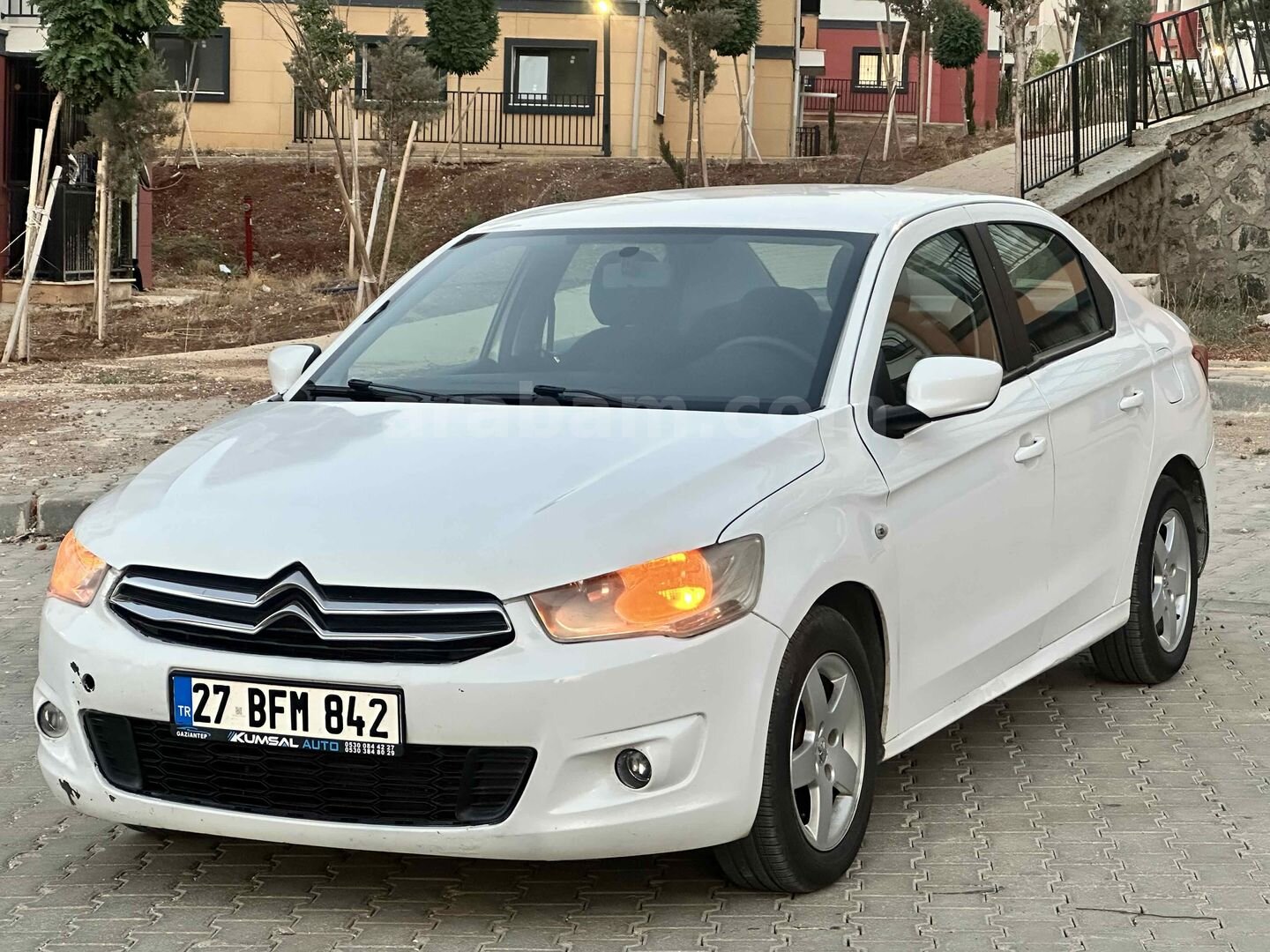 Galeriden Citroen C-Elysée 1.6 HDi Confort 2016 Model Gaziantep 154.267 km Beyaz 4
