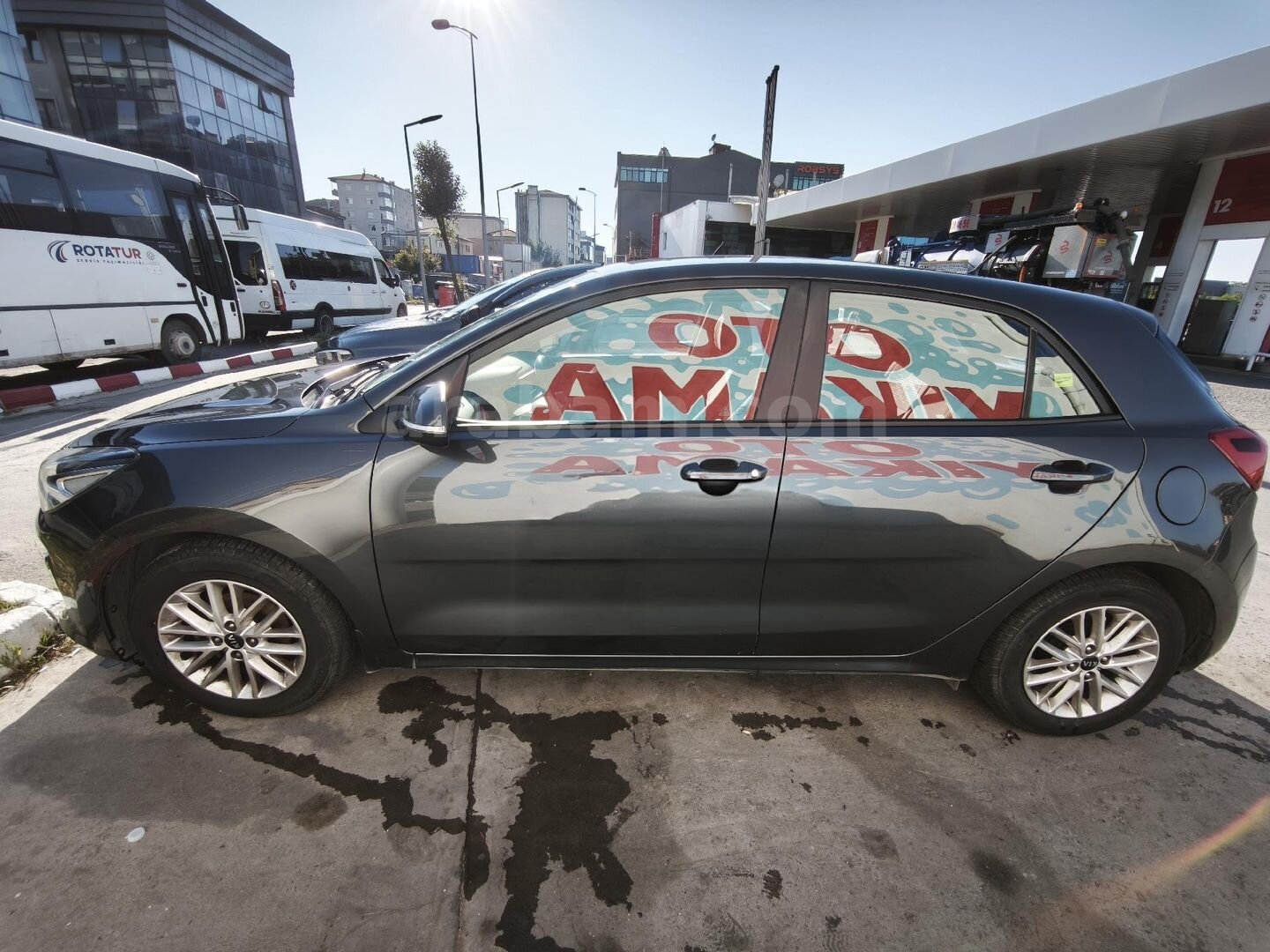Sahibinden Kia Rio 1.25 CVVT Concept 2017 Model İstanbul 77.000 km Gri 4