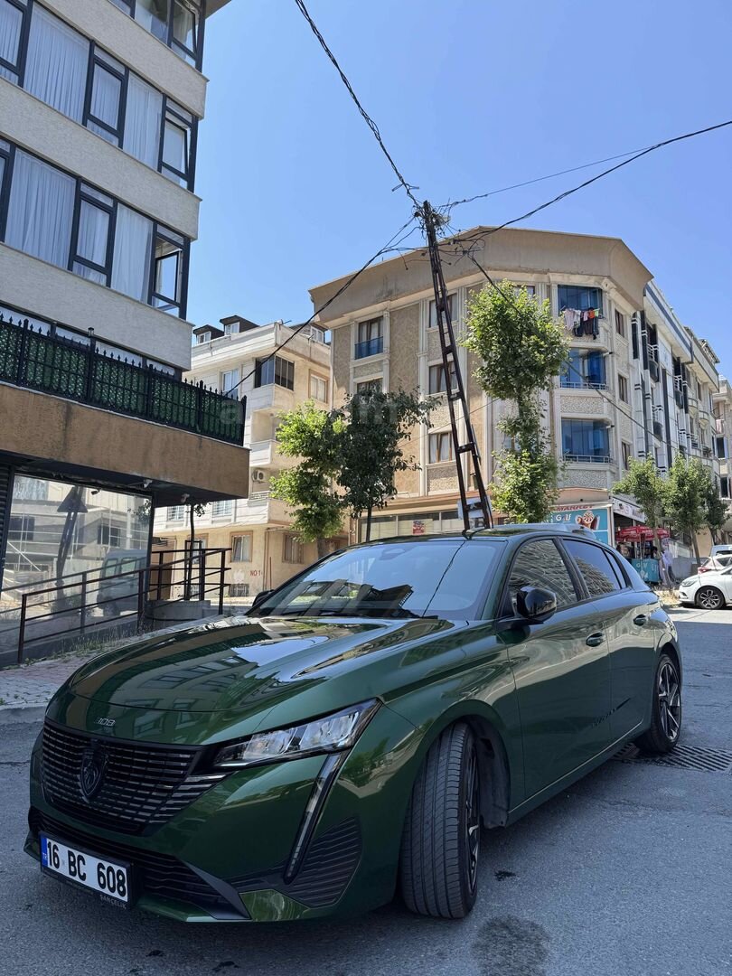 Sahibinden Peugeot 308 1.2 PureTech Allure 2024 Model İstanbul 29.000 km Yeşil (metalik) 1