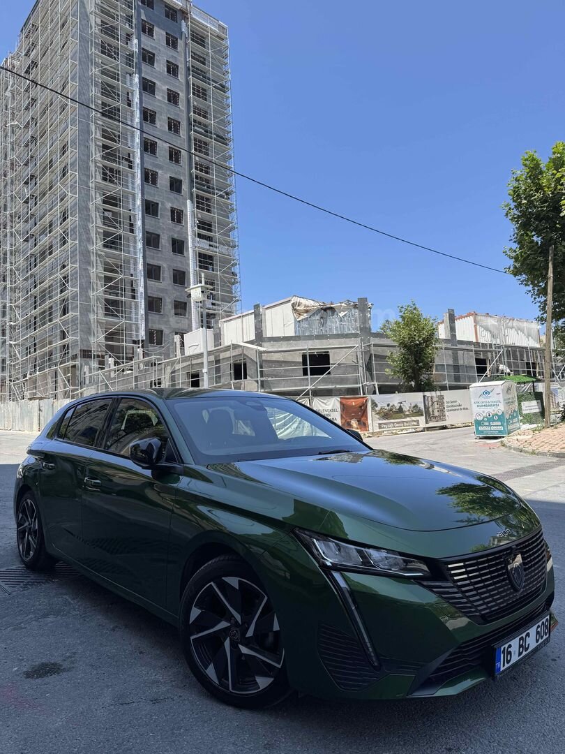 Sahibinden Peugeot 308 1.2 PureTech Allure 2024 Model İstanbul 29.000 km Yeşil (metalik) 2
