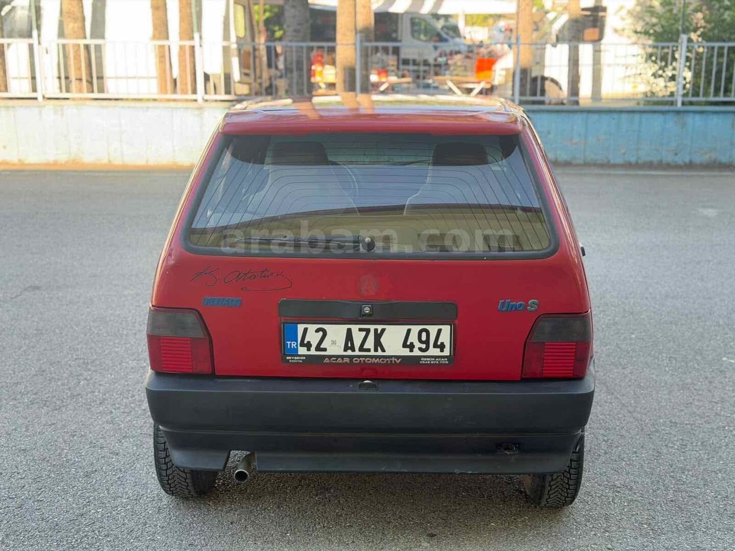 Galeriden Fiat Uno 70 S 1995 Model Konya 247.000 km Kırmızı 5