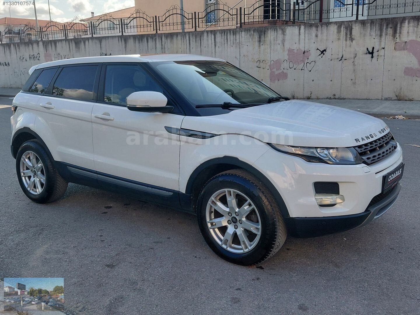 Galeriden Land Rover Range Evoque 2.0 Si4 Pure 2013 Model Sakarya 193.000 km Beyaz 3