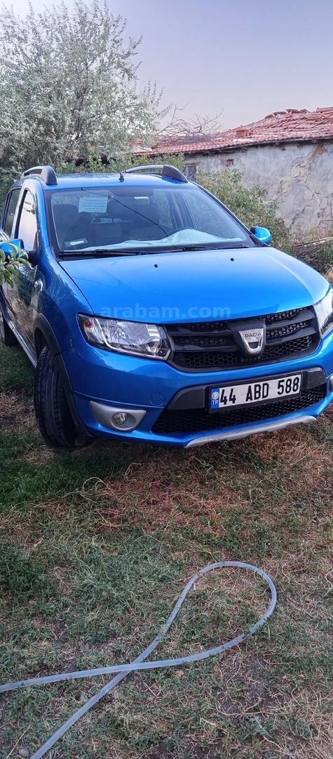 Sahibinden Dacia Sandero 0.9 TCe Stepway 2016 Model Malatya 64.400 km Mavi (metalik) 2