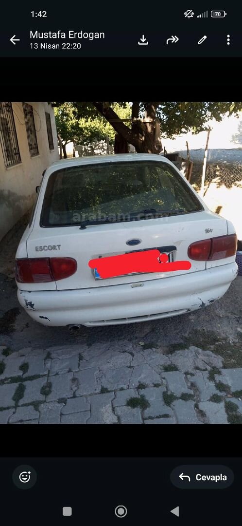 Sahibinden Ford Escort 1.6 CL 1996 Model Malatya 286.000 km Beyaz 6
