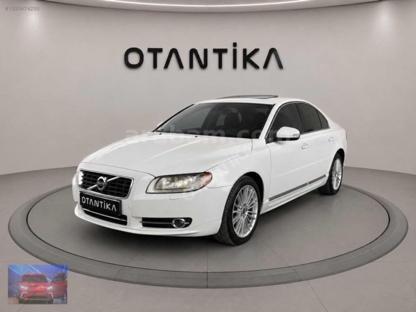Galeriden Volvo S80 2.0 D Advance 2011 Model Sivas 404.000 km Beyaz 2