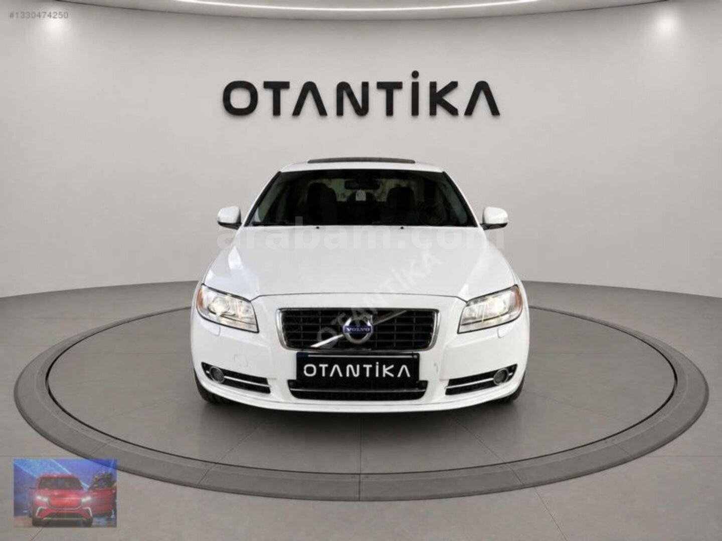Galeriden Volvo S80 2.0 D Advance 2011 Model Sivas 404.000 km Beyaz 1