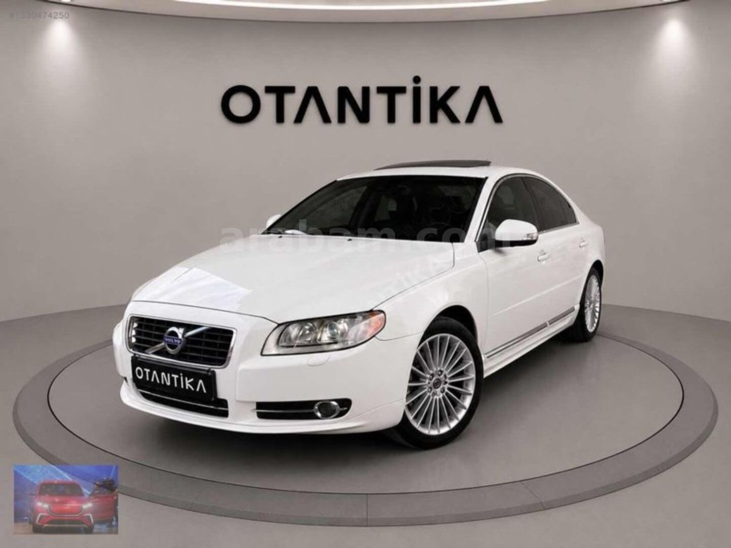Galeriden Volvo S80 2.0 D Advance 2011 Model Sivas 404.000 km Beyaz 3