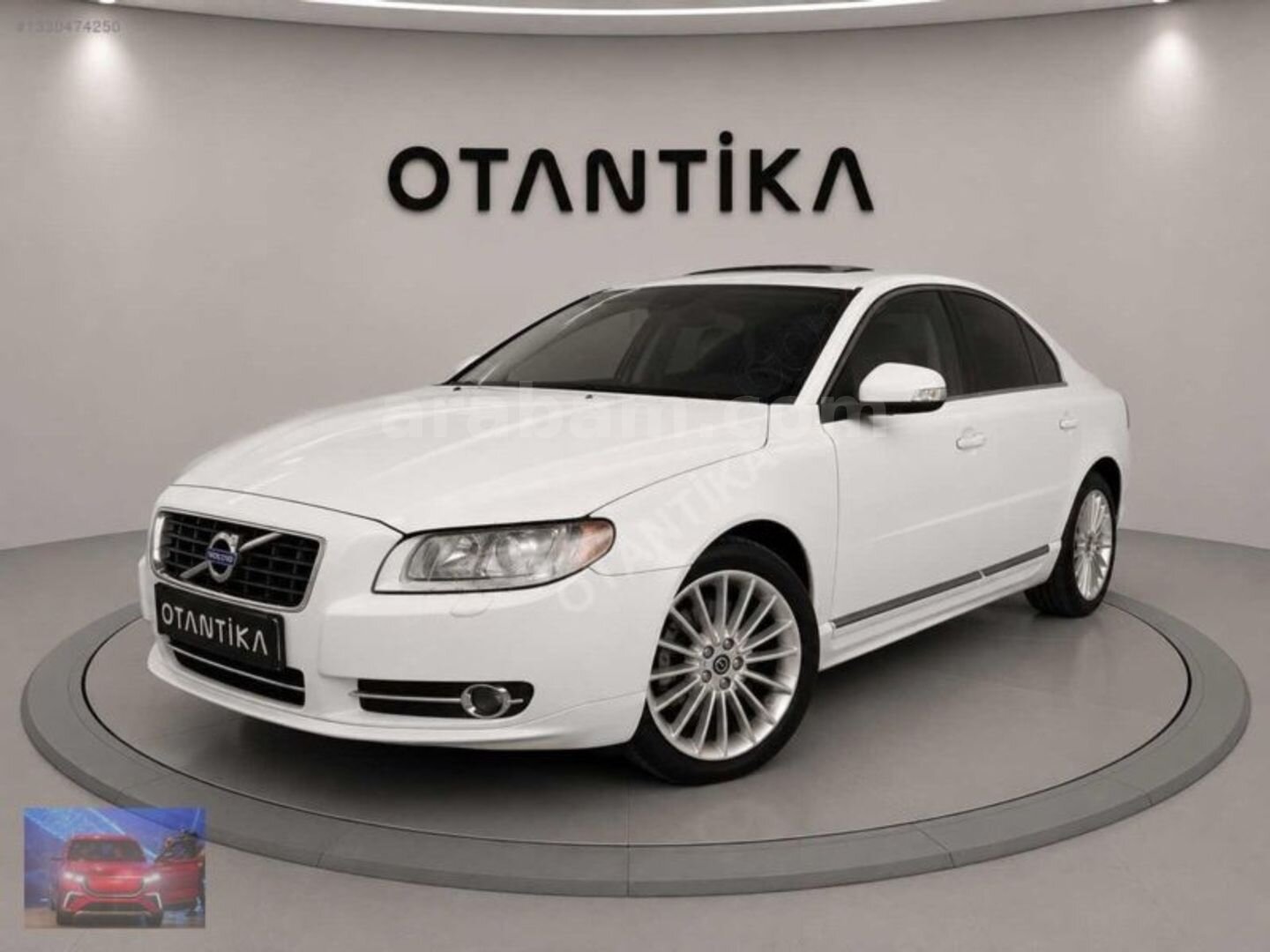 Galeriden Volvo S80 2.0 D Advance 2011 Model Sivas 404.000 km Beyaz 4