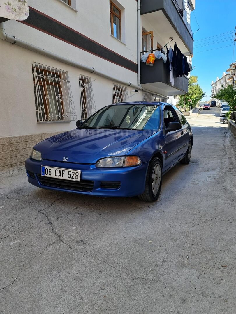 Sahibinden Honda Civic 1.5 EX 1993 Model Ankara 373.000 km Mavi 1
