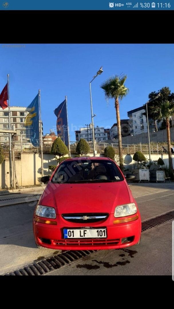 Sahibinden Chevrolet Kalos 1.2 SE 2004 Model Mersin 251.000 km Kırmızı 3