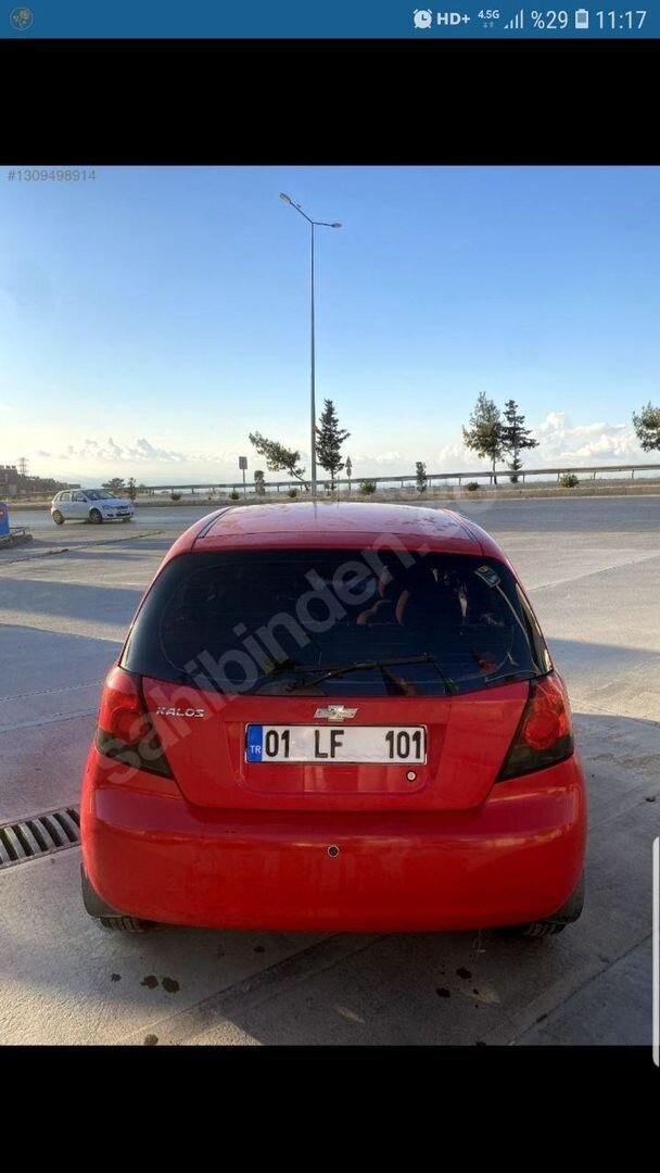 Sahibinden Chevrolet Kalos 1.2 SE 2004 Model Mersin 251.000 km Kırmızı 5