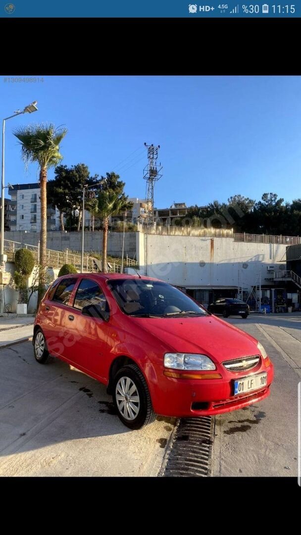 Sahibinden Chevrolet Kalos 1.2 SE 2004 Model Mersin 251.000 km Kırmızı 1