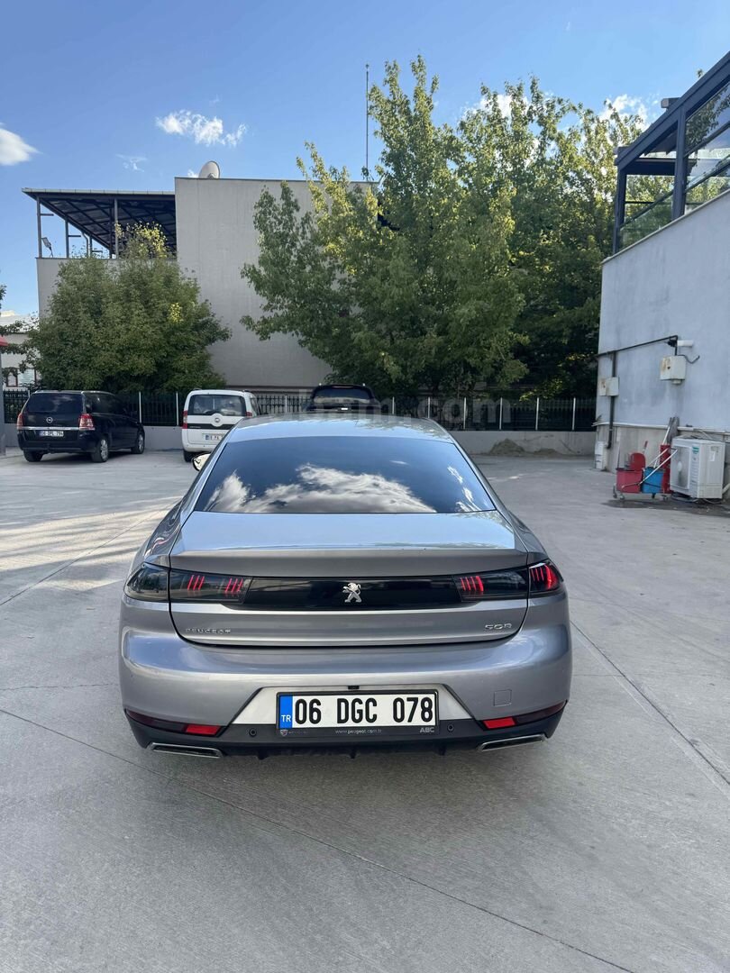 Sahibinden Peugeot 508 1.5 BlueHDI GT Selection 2022 Model Ankara 112.000 km Gri (metalik) 6