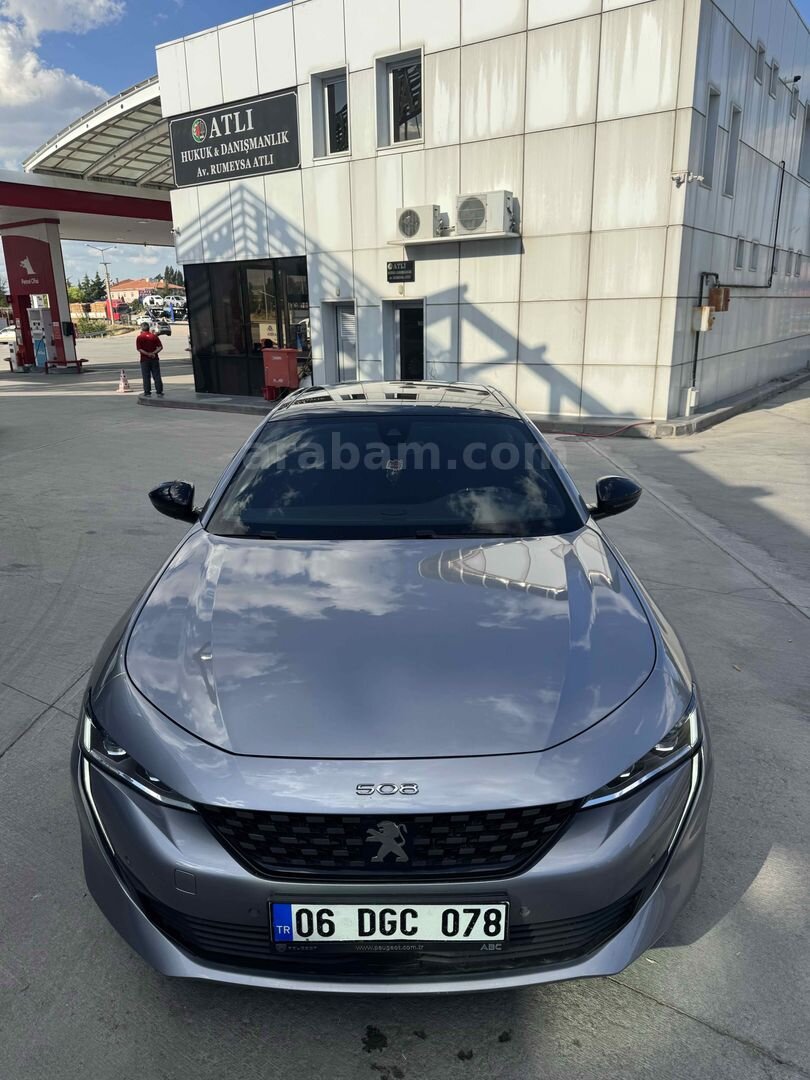 Sahibinden Peugeot 508 1.5 BlueHDI GT Selection 2022 Model Ankara 112.000 km Gri (metalik) 2