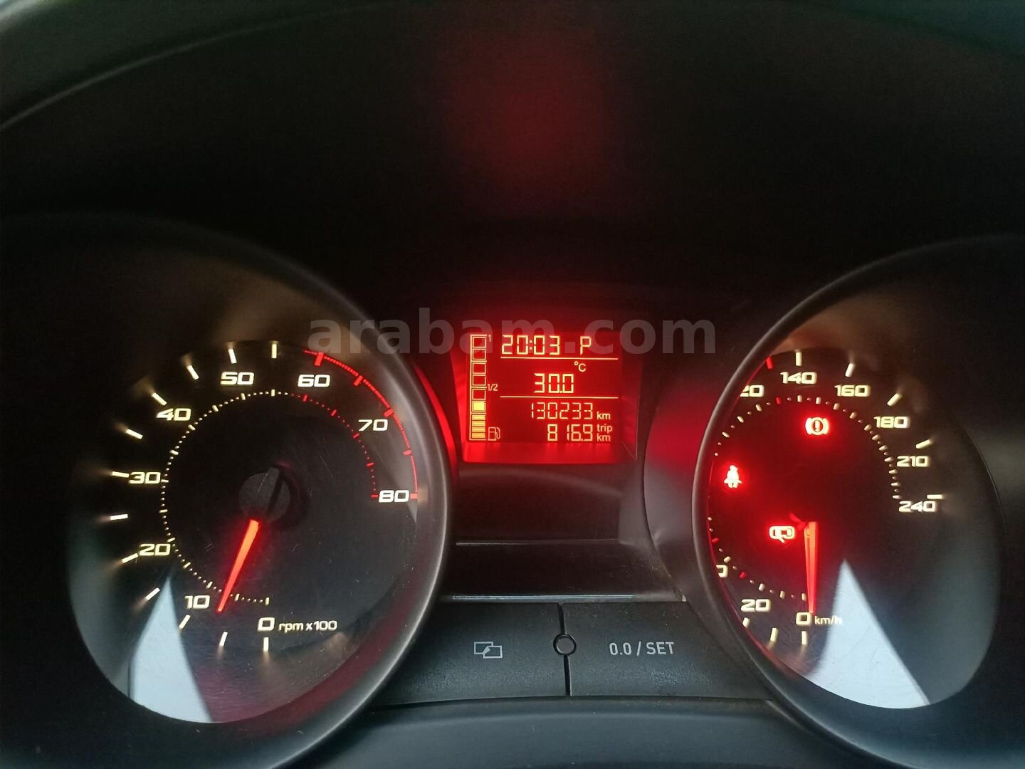 Sahibinden Seat Ibiza 1.6 Reference 2010 Model Antalya 130.233 km Beyaz 7