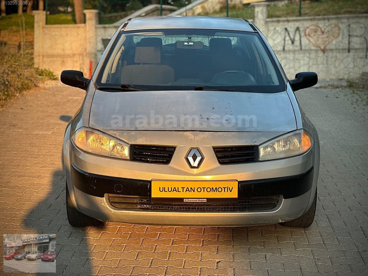 Galeriden Renault Megane 1.6 Authentique 2004 Model Nevşehir 307.000 km Gri 7