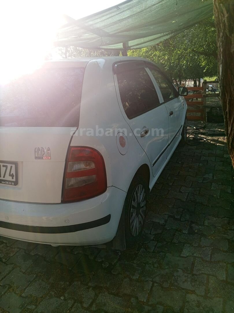 Sahibinden Skoda Fabia 1.4 Comfort 2001 Model Yalova 423.000 km Beyaz 6