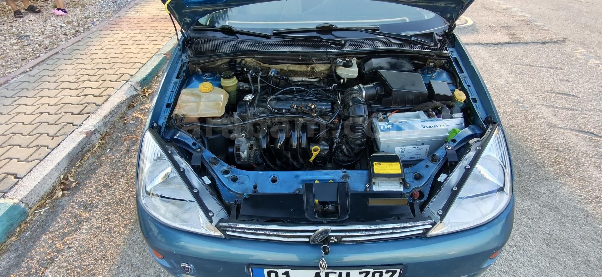 Sahibinden Ford Focus 1.6 Ghia 2001 Model Adana 350.000 km Mavi (metalik) 7