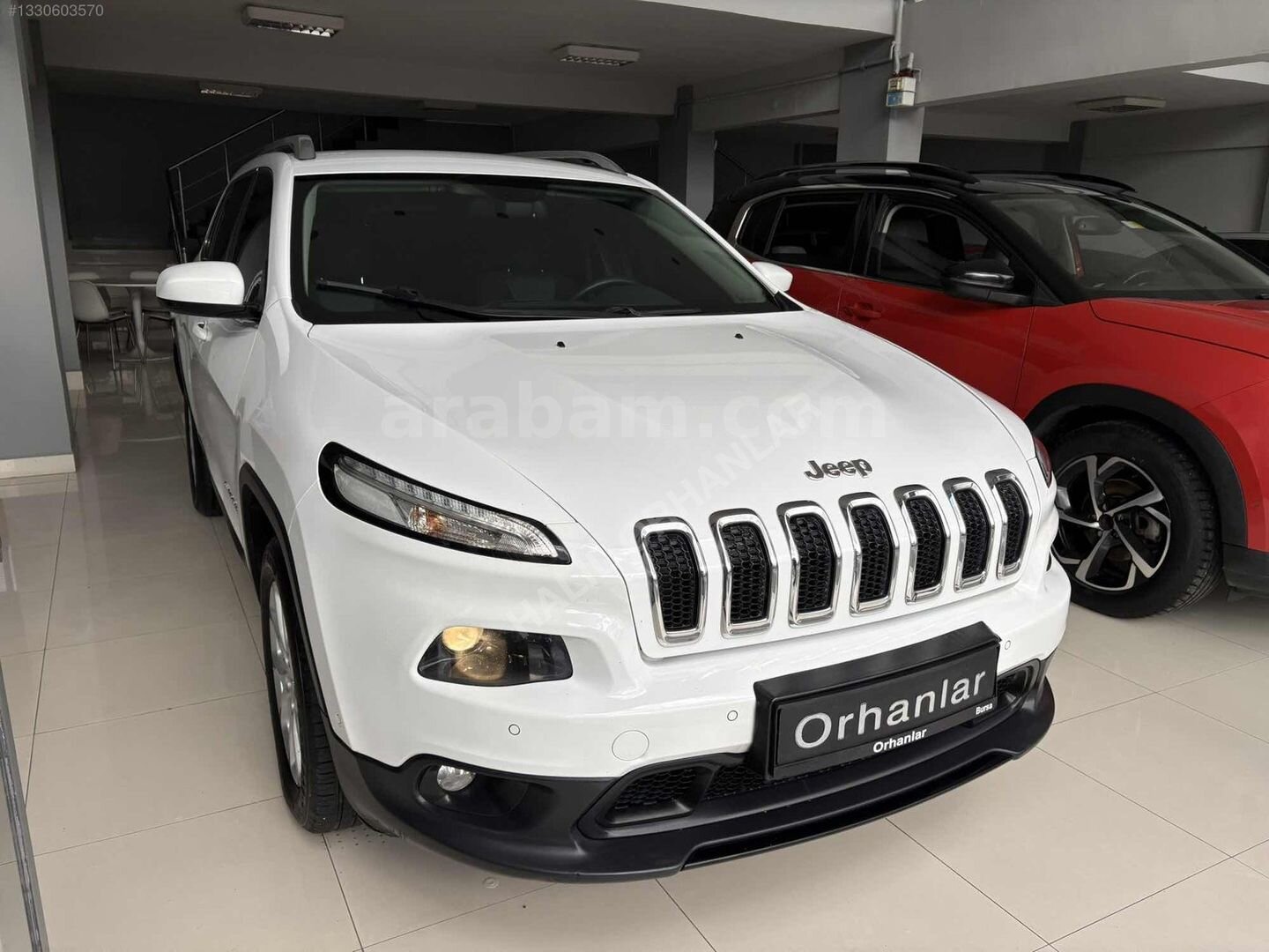 Galeriden Jeep Cherokee 2.0 TD Longitude 2014 Model Bursa 170.000 km Beyaz 4