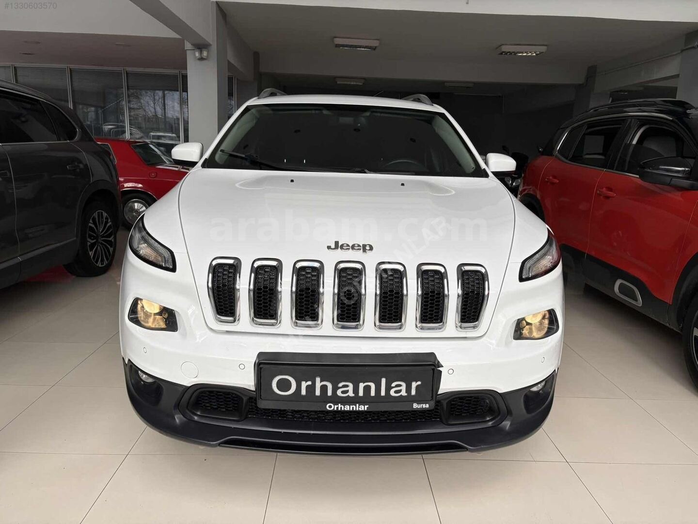 Galeriden Jeep Cherokee 2.0 TD Longitude 2014 Model Bursa 170.000 km Beyaz 3