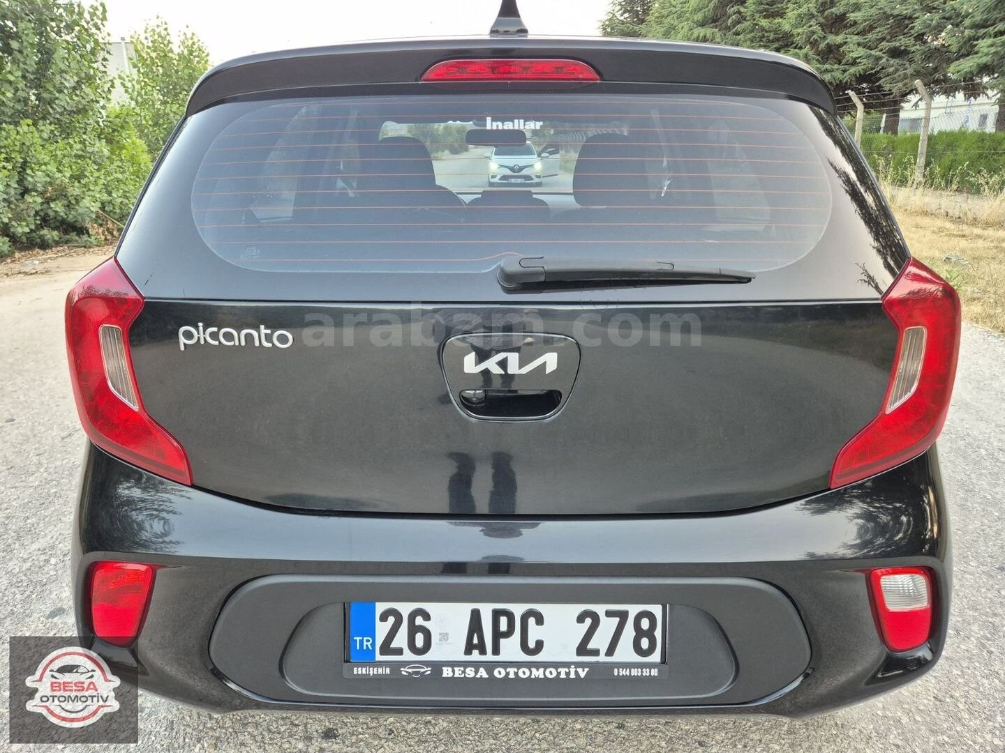 Galeriden Kia Picanto 1.0 MPI Feel 2021 Model Eskişehir 42.000 km Siyah 5