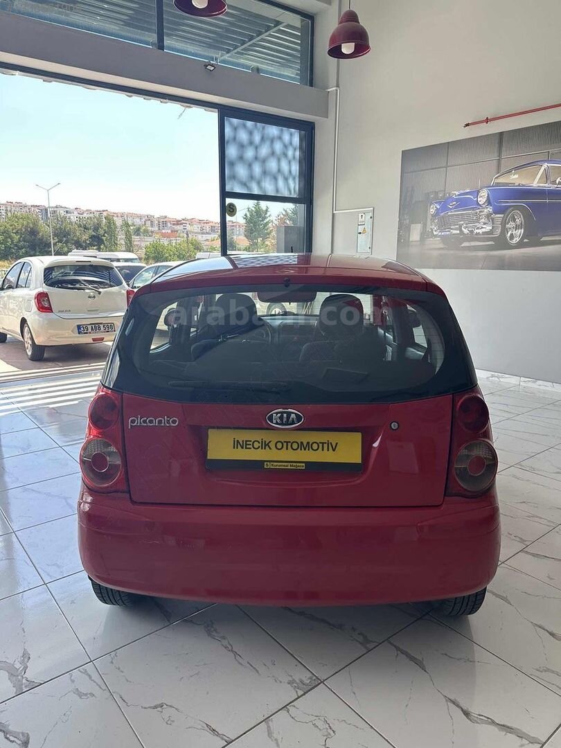 Galeriden Kia Picanto 1.1 Hiper 2011 Model Tekirdağ 139.000 km Kırmızı 5