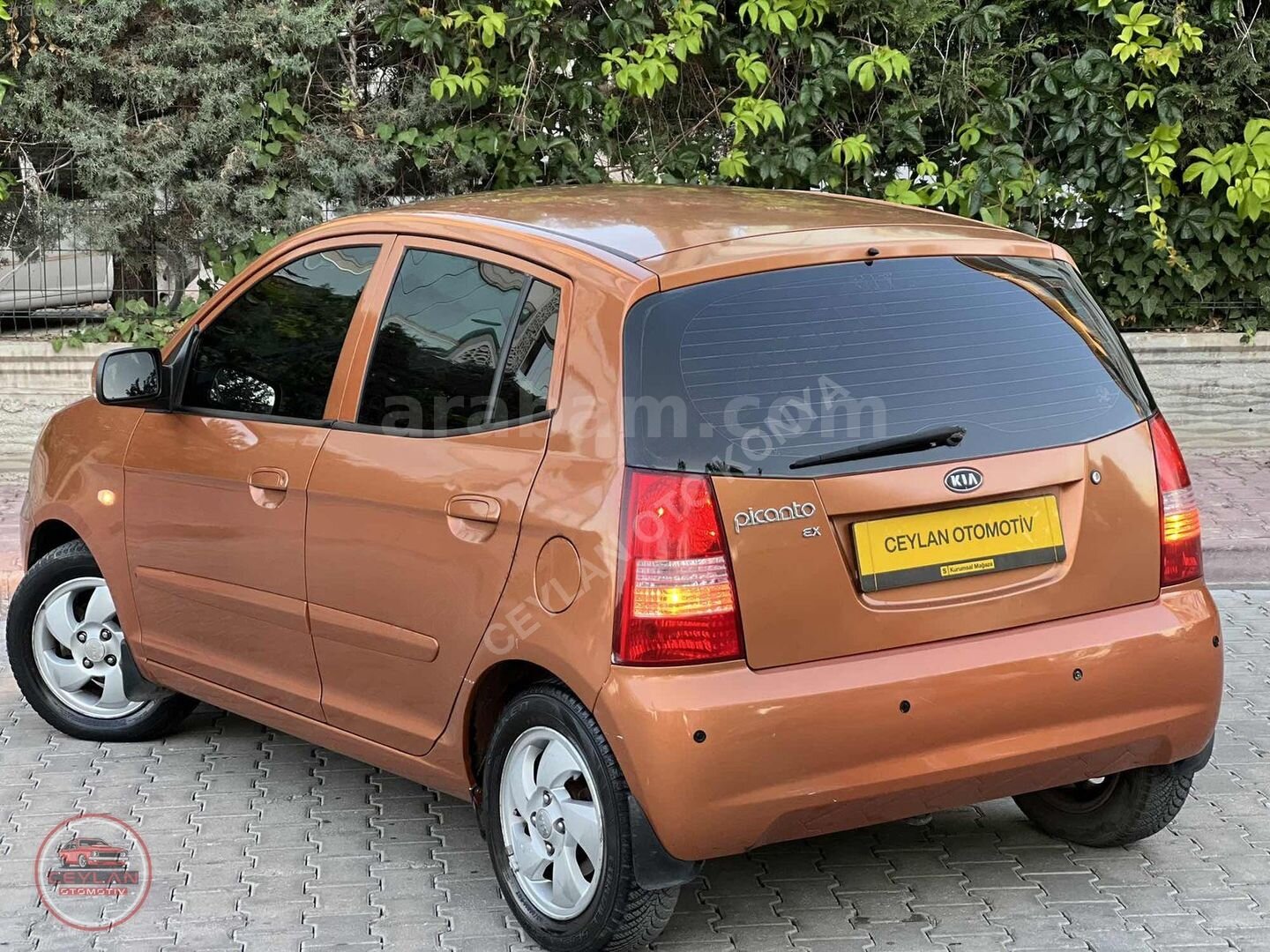 Galeriden Kia Picanto 1.1 EX 2006 Model Konya 223.500 km Turuncu 7