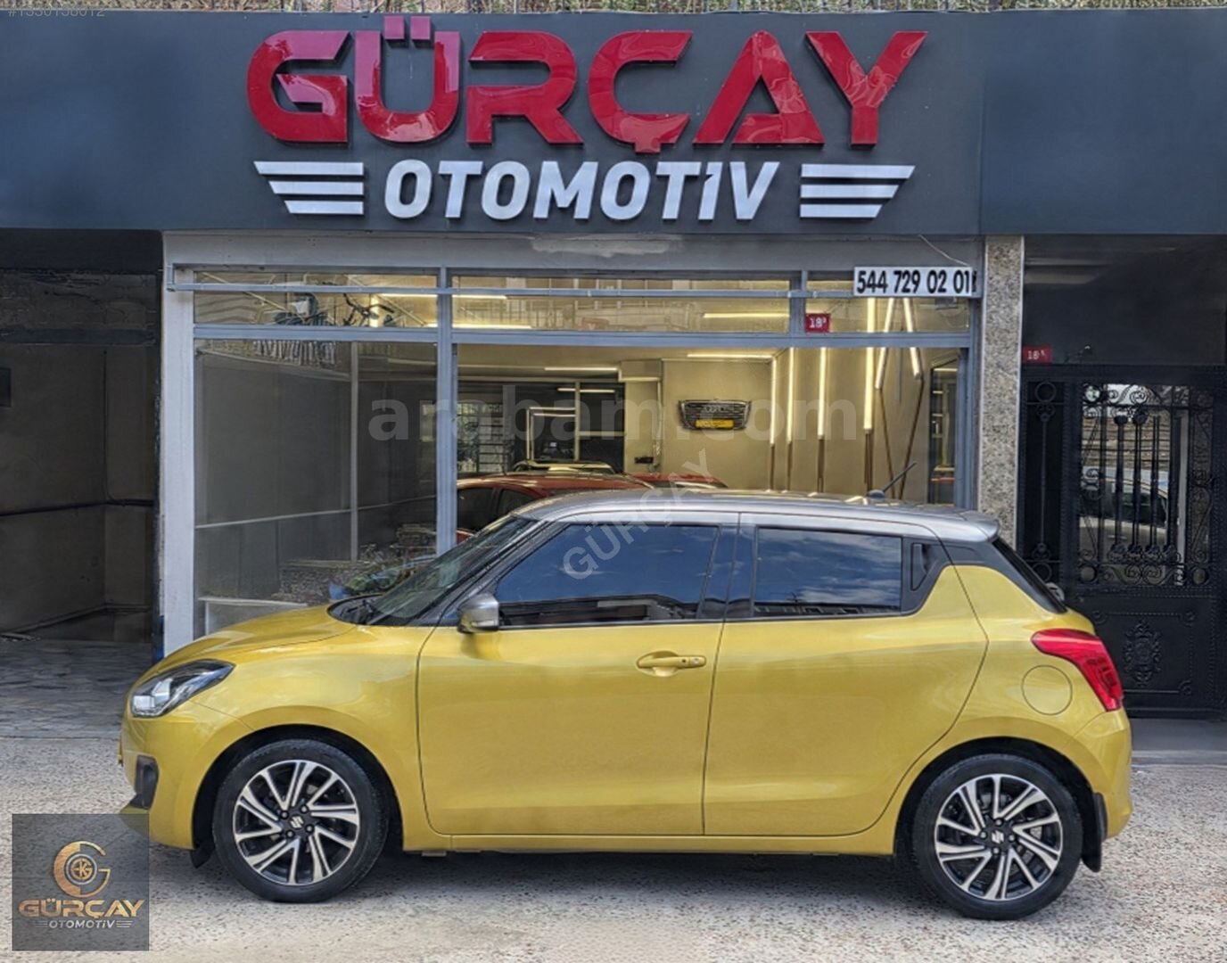 Galeriden Suzuki Swift 1.2 Hibrit GLX Premium 2021 Model İstanbul 68.950 km Sarı 7