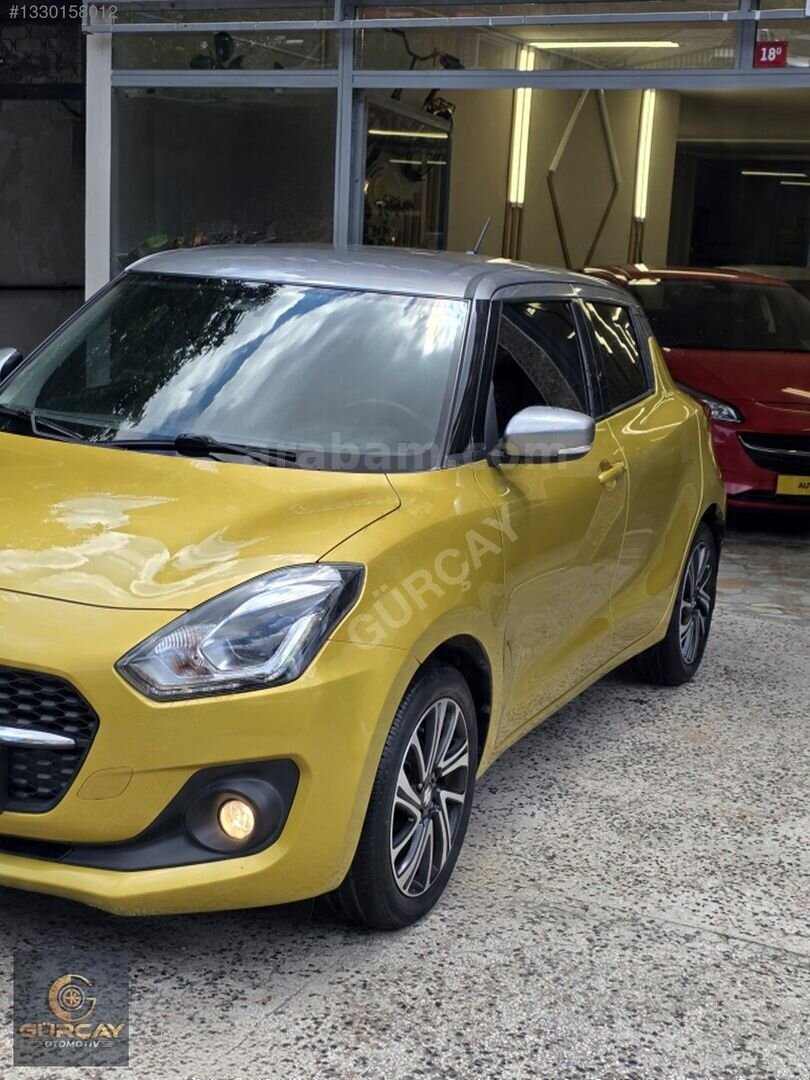 Galeriden Suzuki Swift 1.2 Hibrit GLX Premium 2021 Model İstanbul 68.950 km Sarı 6