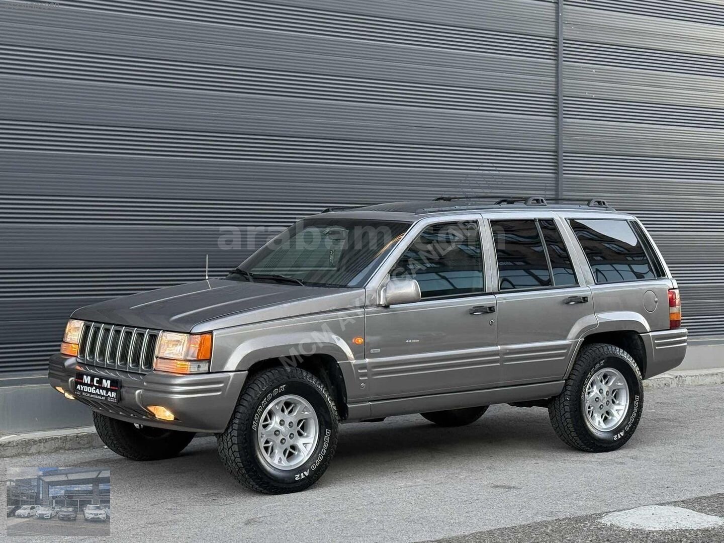 Galeriden Jeep Grand Cherokee 5.2 Limited 1997 Model Ankara 415.000 km Gri 3