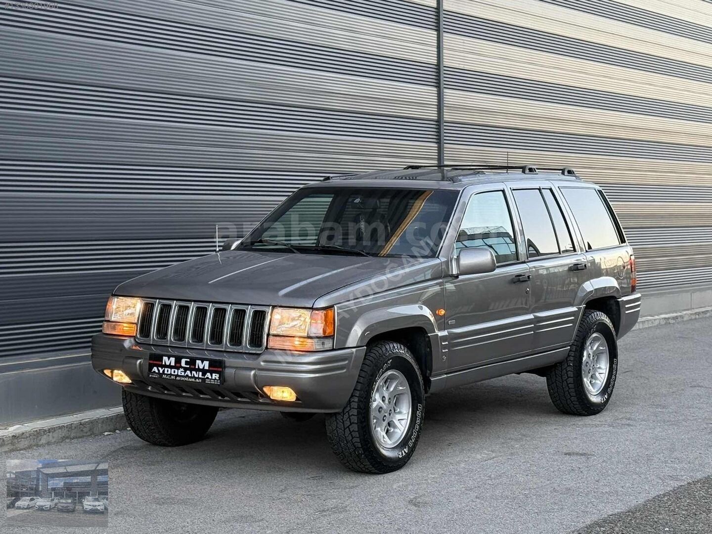 Galeriden Jeep Grand Cherokee 5.2 Limited 1997 Model Ankara 415.000 km Gri 2