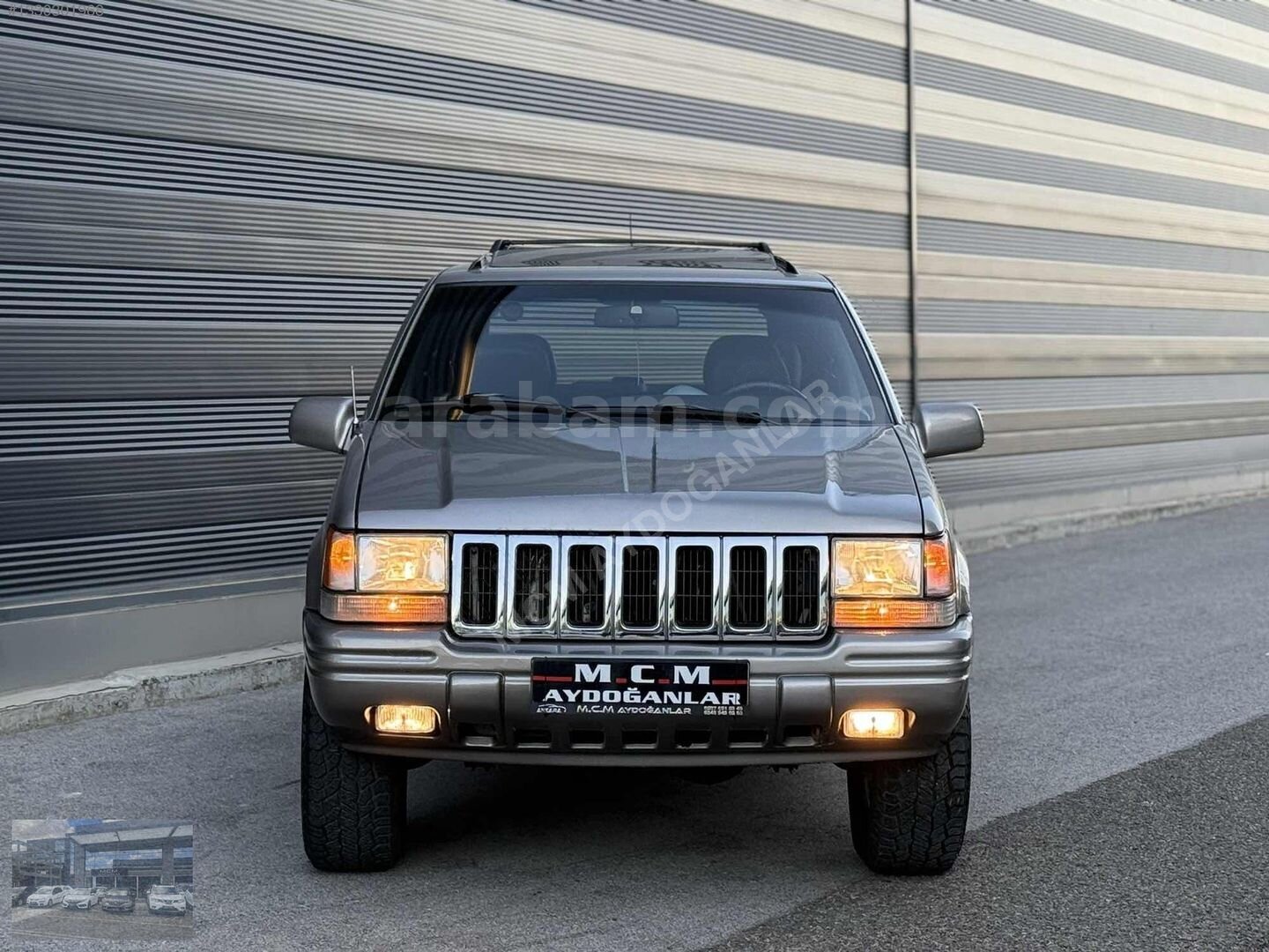 Galeriden Jeep Grand Cherokee 5.2 Limited 1997 Model Ankara 415.000 km Gri 7