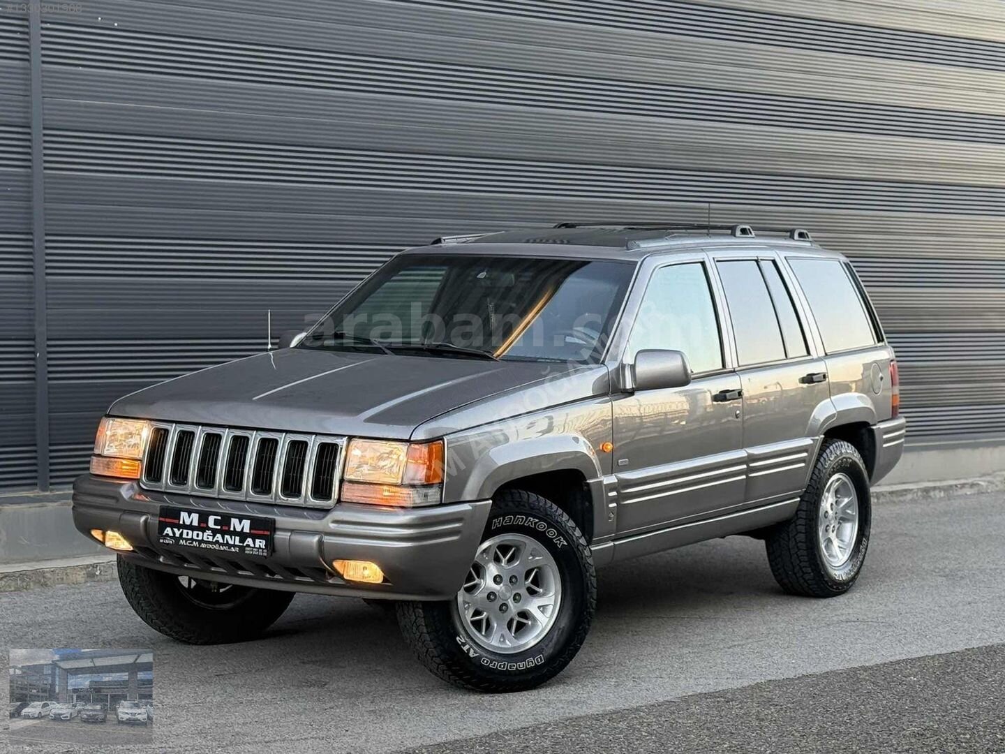 Galeriden Jeep Grand Cherokee 5.2 Limited 1997 Model Ankara 415.000 km Gri 6