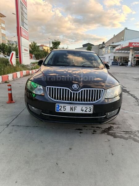 Sahibinden Skoda Octavia 1.6 TDI Elegance 2013 Model Erzurum 160.000 km Siyah