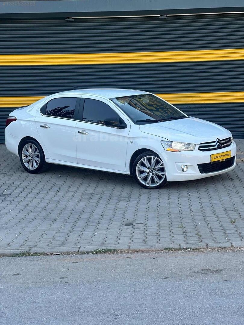 Galeriden Citroen C-Elysée 1.6 HDi Exclusive 2012 Model Gaziantep 215.000 km Beyaz 2