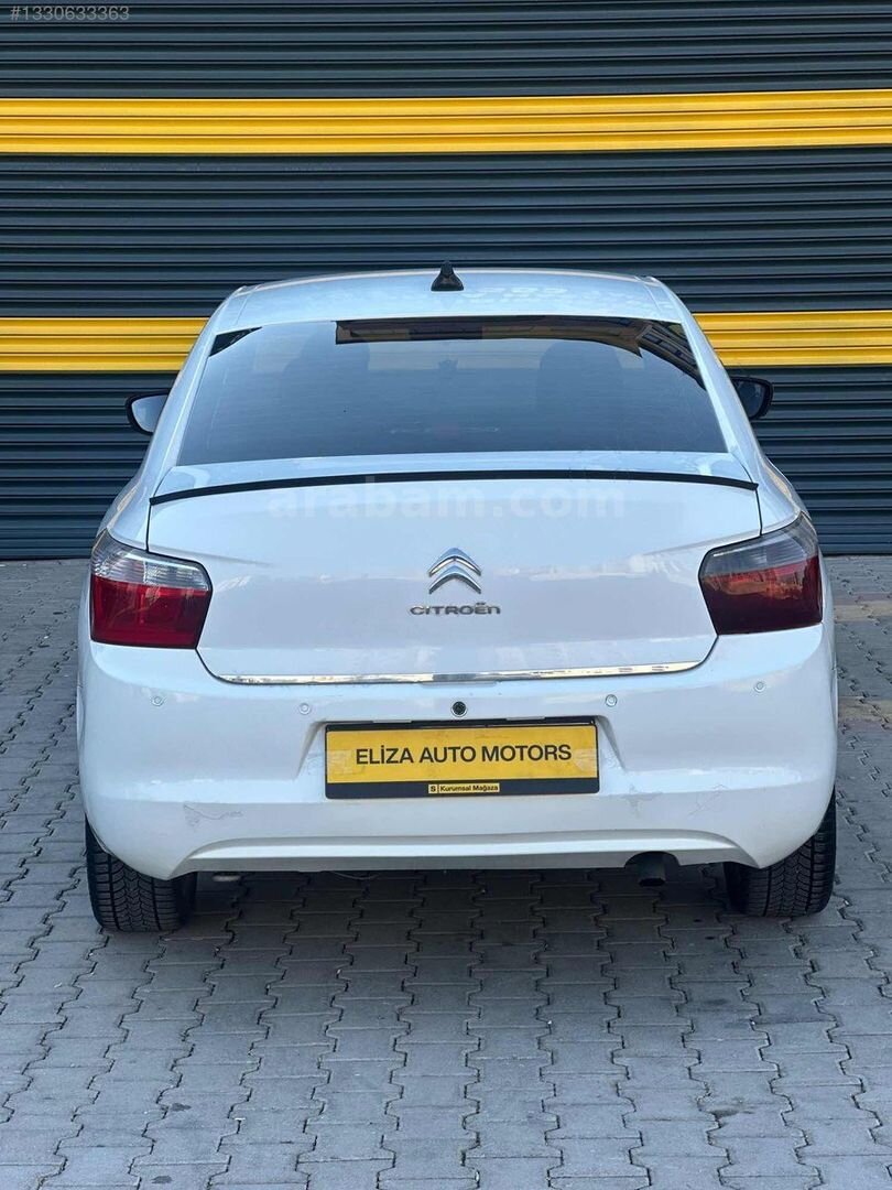 Galeriden Citroen C-Elysée 1.6 HDi Exclusive 2012 Model Gaziantep 215.000 km Beyaz 5