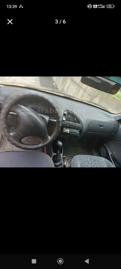 Sahibinden Citroen Saxo 1.5D SX 2000 Model Kırşehir 300.000 km Altın 3