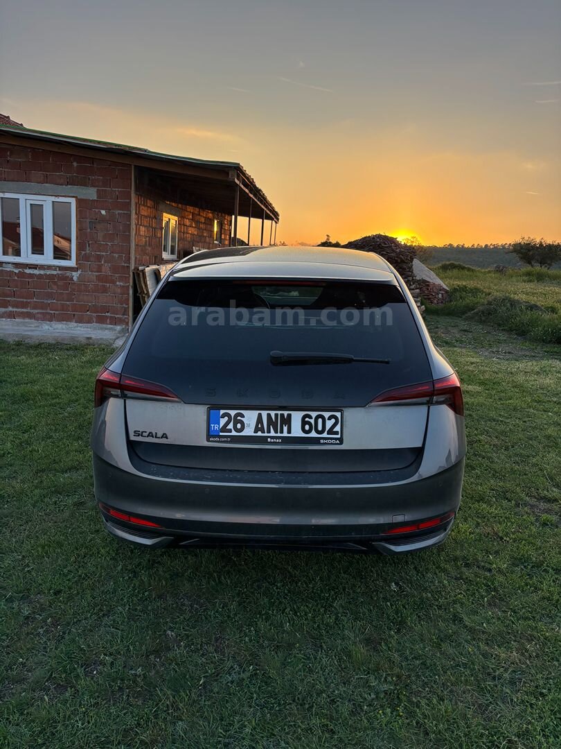 Sahibinden Skoda Scala 1.5 TSI Monte Carlo 2025 Model Eskişehir 8.000 km Füme 7