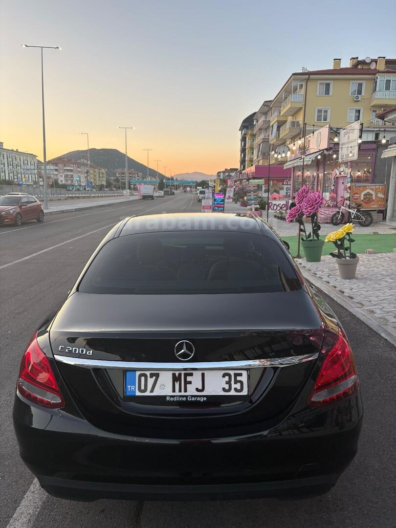 Sahibinden Mercedes - Benz C 200 d BlueTEC Style 2016 Model Isparta 182.000 km Siyah 2