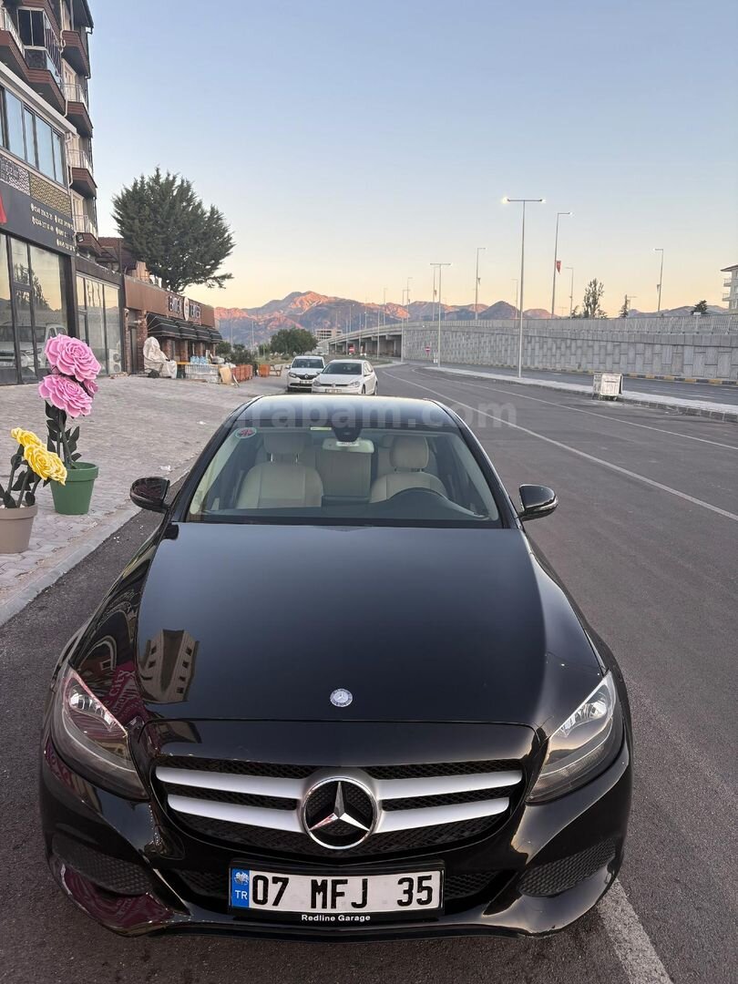 Sahibinden Mercedes - Benz C 200 d BlueTEC Style 2016 Model Isparta 182.000 km Siyah 1