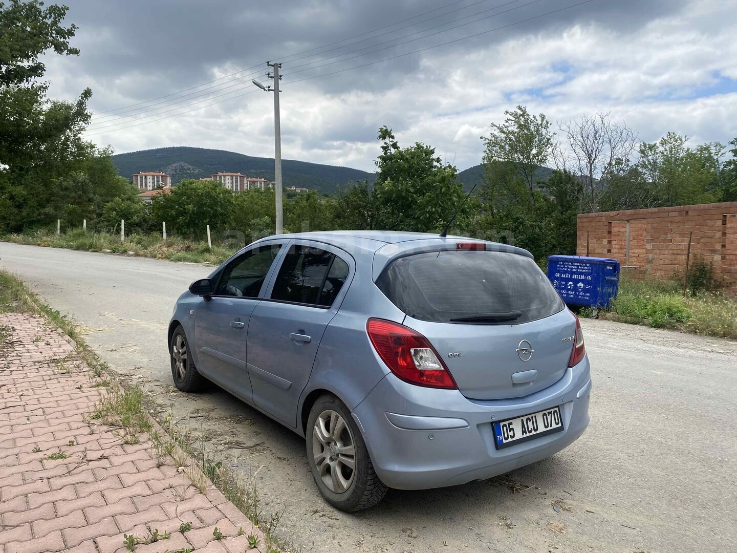 Sahibinden Opel Corsa 1.4 Twinport Enjoy 2007 Model Çorum 212.000 km Mavi 3